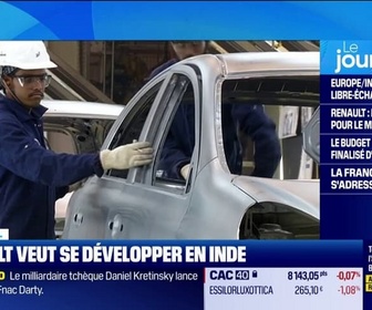 Replay Good Morning Business - Renault veut se développer en Inde