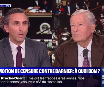 Replay Face à Duhamel : Julien Aubert - Motion de censure contre Barnier, à quoi bon ? - 08/10