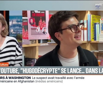 Replay BFM Première - Après YouTube, HugoDécrypte se lance... dans la BD - 27/11