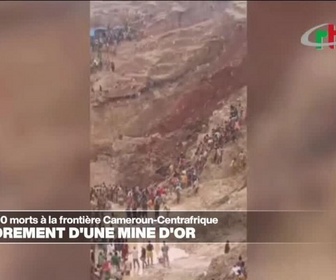 Replay Journal de l'Afrique - L'éboulement d'une mine fait plus d'une centaine de morts à la frontière entre le Cameroun et la RCA