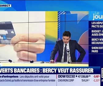 Replay Good Morning Business - Découverts bancaires : Bercy veut rassurer