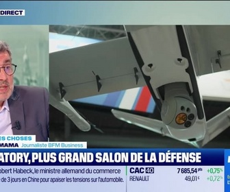 Replay Le monde de Poincaré - Au fond des choses : Eurosatory, plus grand salon de la défense - 24/06