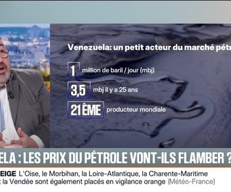 Replay BFM Première - BFM éco : Venezuela, les prix du pétrole vont-ils flamber ? - 05/01