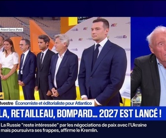 Replay BFM Grand Soir - Bardella, Retailleau, Bompard... 2027 est lancé ! - 28/08
