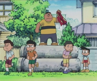 Replay Doraemon - S02 E07 - Le tissu du temps