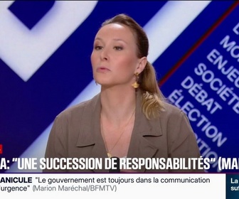 Replay BFM Politique - Le cas Lyhanna est révélateur d'une faillite systémique de la justice en France, affirme Marion Maréchal, députée européenne et présidente du parti Identité-Libertés