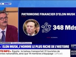 Replay La chronique éco - L'homme le plus riche de l'Histoire: comment expliquer le succès d'Elon Musk?