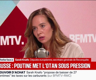 Replay Face à Face - Guerre en Ukraine: La responsabilité (de la guerre) revient à la Russie, estime Sarah Knafo, députée européenne et secrétaire générale de Reconquête