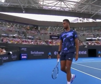 Replay Tout le sport - ATP Brisbane : Mpetshi Perricard en quarts, Monfils perd contre Djokovic