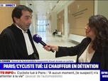 Replay BFM Story Week-end - Story 2 : Cycliste tué à Paris, le chauffeur en détention - 18/10