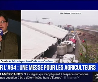 Replay Marschall Truchot - Marshall Truchot : Noël sur l'A64, une messe pour les agriculteurs - 24/12