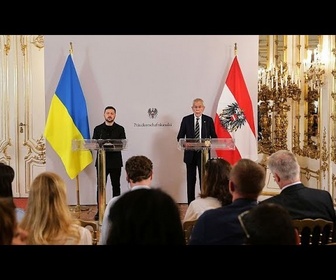 Replay A Vienne, Volodymyr Zelensky obtient le soutien de l'Autriche, pays traditionnellement neutre