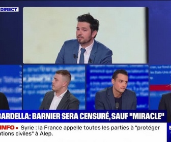 Replay BFM Story Week-end - Story 3 : Censure, week-end décisif pour Barnier - 30/11