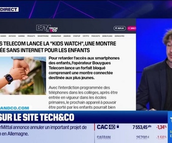 Replay Tech & Co, la quotidienne - À lire sur le site Tech&Co : Bouygues Telecom lance la kids watch, une montre connectée sans internet pour les enfants, par Théotim Raguet - 19/06