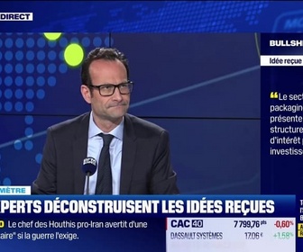 Replay BFM Bourse - Bullshitomètre : Le secteur du papier/packaging/forêt ne présente structurellement pas d'intérêt pour les investisseurs - FAUX répond Bertrand Puiffe - 26/03