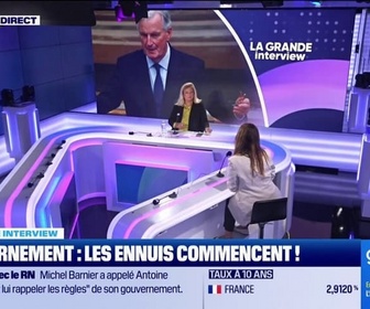 Replay La Grande Interview - Gouvernement: les ennuis commencent !