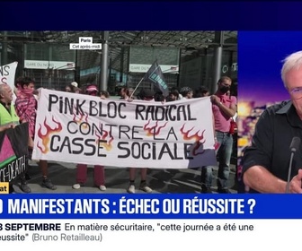 Replay BFM Grand Soir - 500 000 manifestants : échec ou réussite ? - 18/09