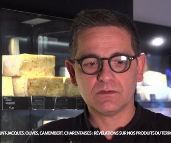 Replay 90' Enquêtes - Saint-Jacques, olives, camembert : révélations sur nos produits du terroir