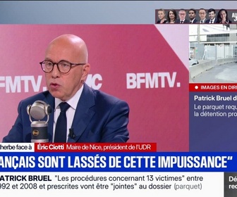 Replay Face à Face - Insécurité: Les Français sont lassés de cette impuissance, estime Éric Ciotti