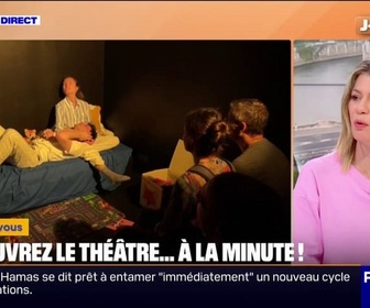 Replay Culture et vous - Des pièces de 15 minutes pour un public de 15 personnes...C'est le concept du théâtre à la minute