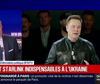 Replay BFM Grand Soir - Musk et Starlink indispensables à l'Ukraine – 26/08