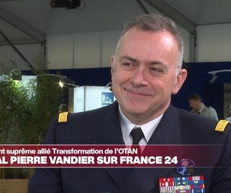 Replay En tête-à-tête - Une alliance ‘plus létale' réduira la menace russe, selon le commandant de l'Otan Pierre Vandier