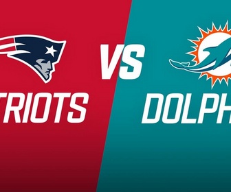 Replay Les résumés NFL - Week 8 : New England Patriots @ Miami Dolphins