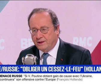 Replay Face à Face - Propos du chef d'état-major des armées: Les enfants ne sont pas des soldats, réagit François Hollande