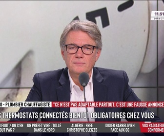 Replay Les Grandes Gueules - Economie d'énergie : des thermostats connectés bientôt obligatoires chez vous… Laissez-nous tranquille ?