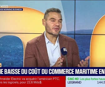 Replay Good Morning Business - La tribune éco : Vers une baisse du coût du commerce maritime en 2027 - 05/10