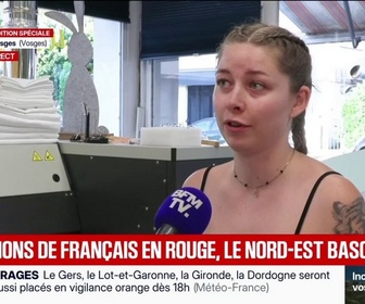 Replay BFM Première - On a commencé à 5h pour être au frais: les employés de ce pressing adaptent leurs horaires face à la canicule