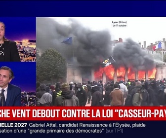 Replay BFM Grand Soir - La gauche vent debout contre la loi casseur-payeur - 28/10