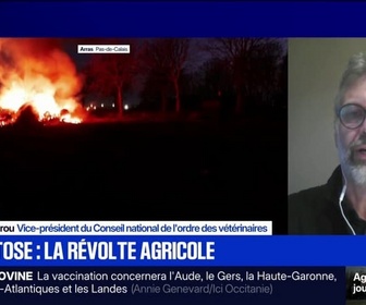 Replay Le Club BFM - Dermatose bovine: C'est quand même compliqué d'intervenir encadré par des forces de l'ordre, assure Matthieu Mourou, vice-président du Conseil national de l'ordre des vétérinaires