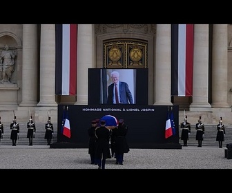 Replay Hommage national et obsèques publiques de Lionel Jospin à Paris