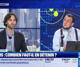 Replay BFM Bourse - Culture Bourse : Combien d'actions faut-il posséder ?, par Antoine Larigaudrie - 26/01