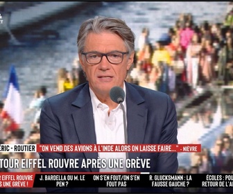 Replay Les Grandes Gueules - Tour Eiffel : une grève des salariés après avoir limiter les interactions avec les femmes salariées lors d'une visite d'une délégation hindoue