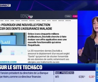 Replay Tech & Co, la quotidienne - À lire sur le site Tech&Co : Doctolib, pourquoi une nouvelle fonction fait grincer des dents l'Assurance Maladie, par Salomé Ferraris - 02/12