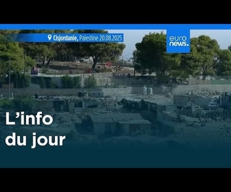Replay L'info du jour | 21 août 2025 - Mi-journée