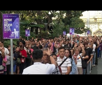 Replay Philippines: Mercredi des Cendres lance le carême pour des millions de fidèles
