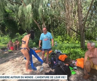 Replay Un jour, un doc week-end - Croisière autour du Monde : l'aventure de leur vie ! (2/2)