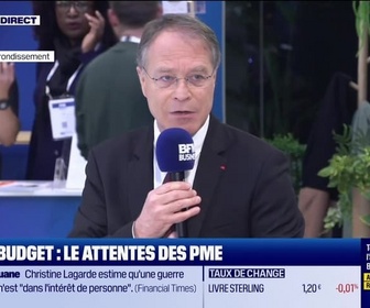 Replay Le Grand entretien : Budget, les attentes des PME - 28/11