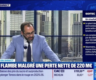 Replay BFM Bourse - Soitec flambe malgré une perte nette de 220 millions d'euros - 28/05