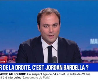 Replay SIGNÉ CONSIGNY - Jordan Bardella rêve d'être le président de l'UMP, estime Charles Consigny à propos de l'union des droites