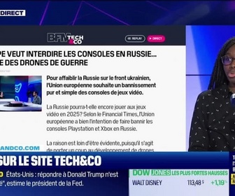 Replay Tech & Co, la quotidienne - À lire sur le site Tech&Co : L'Europe veut interdire les consoles en Russie à cause des drones de guerre, par Kesso Diallo - 29/01