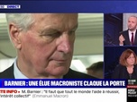 Replay BFM Story Week-end - Story 2 : Barnier : Une élue macroniste claque la porte - 20/09