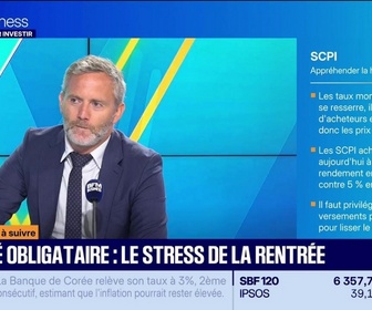 Replay Tout pour investir - Le placement à suivre : Jonathan Dhiver - Marché obligataire, le stress de la rentrée - 27/08