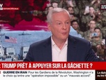 Replay BFM Politique - L'Iran est un des régimes les plus détestables de la planète, affirme Bruno Le Maire