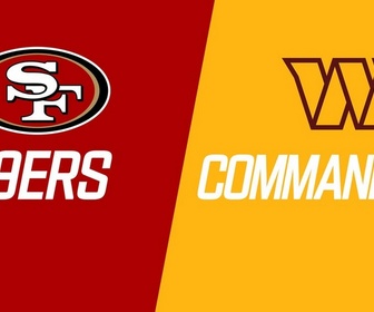 Replay Les résumés NFL - Week 17 : San Francisco 49ers - Washington Commanders