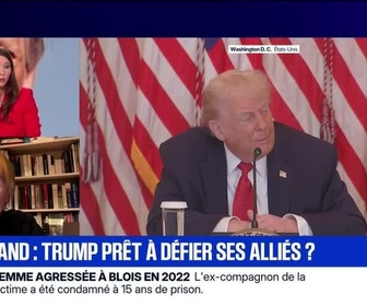 Replay BFM Grand Soir - Groenland : Trump brandit la menace des droits de douane - 16/01