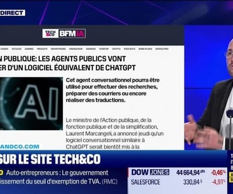 Replay Tech & Co, la quotidienne - À lire sur le site Tech&Co : Fonction publique, les agents publics vont bénéficier d'un logiciel équivalent de ChatGPT, par Pierre Berge-Cia - 06/02